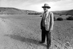 portrait de paysan dans le désert chilien